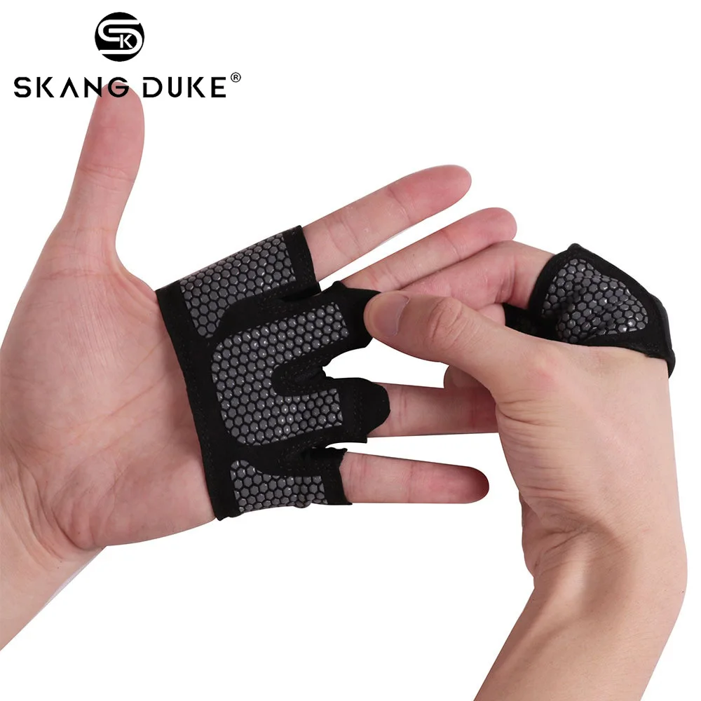 1 пара противоскользящие перчатки для занятий фитнесом дышащий Бодибилдинг