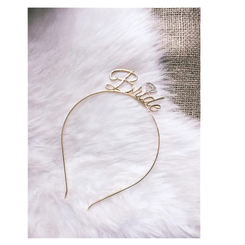 

Bride To Be Veil Hen Night Party Accessories for Wedding Bridal Bachelorette Party Supplies Ornament Headwear Hair Accessories