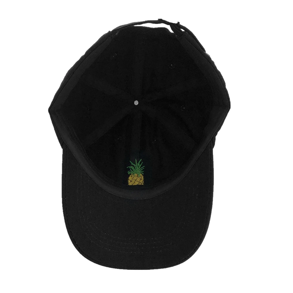 

Pineapple Embroidery Baseball Cap Cotton 100% Hipster Hat Fruit Pineapple Dad Hat Hip Hop Cotton Snapback Cap hats