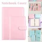 Классический отрывными листами записная книжка с кольцевым механизмом Тетрадь планировщик дневник Тетрадь крышка из искусственной кожи чехол 2021