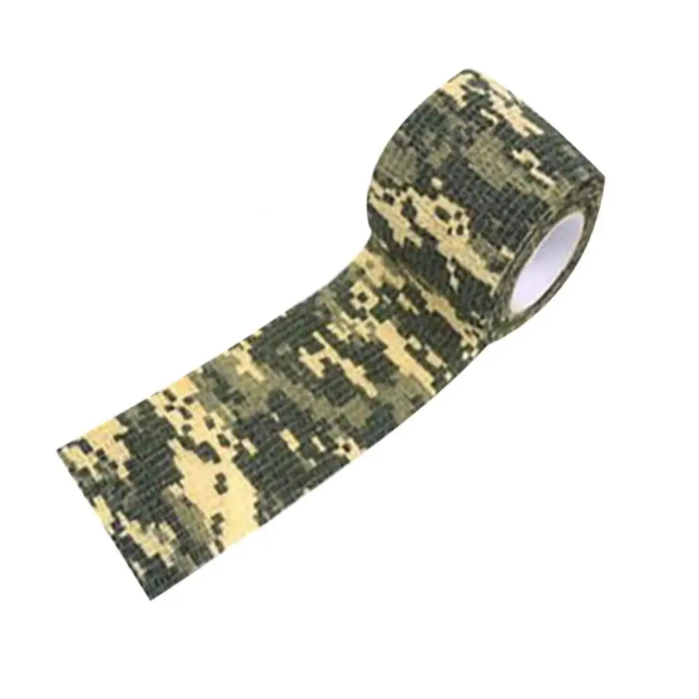 

Outdoor Hunting Camping Sport Camouflage Stealth Self-Adhesive Elastic Wrap Tape Elastic Wrap Tape