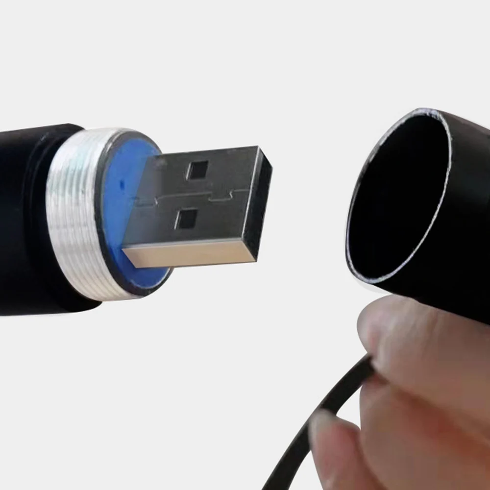 Перезаряжаемая через USB Зеленая точка Лазерная портативная мини-указка 5 мВт