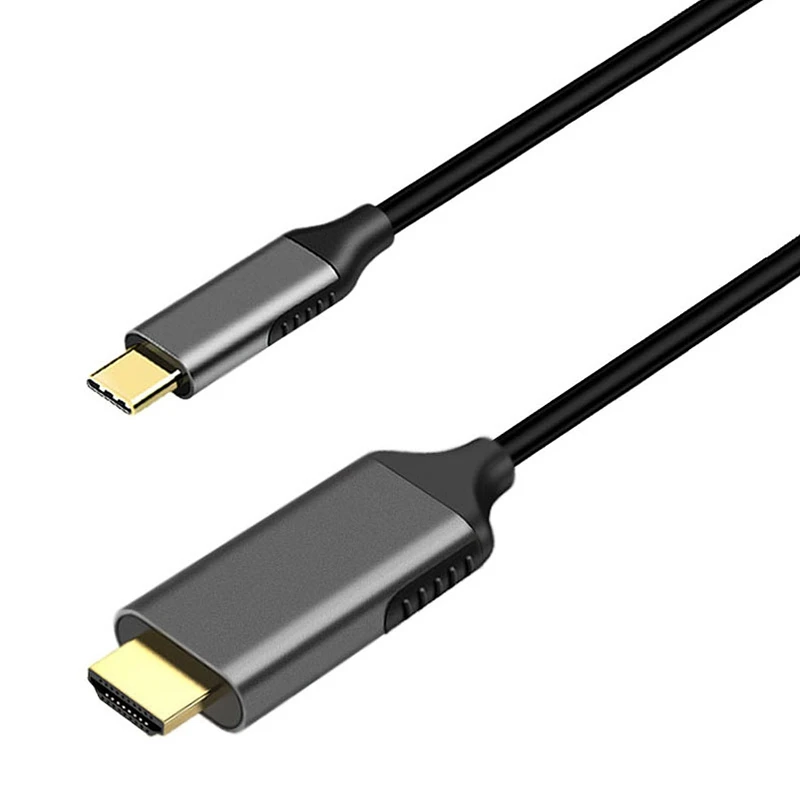 USB C к HDMI кабель адаптер 4K 60Hz Thunderbolt 3 совместимый для Android телефона ChromeBook и т.