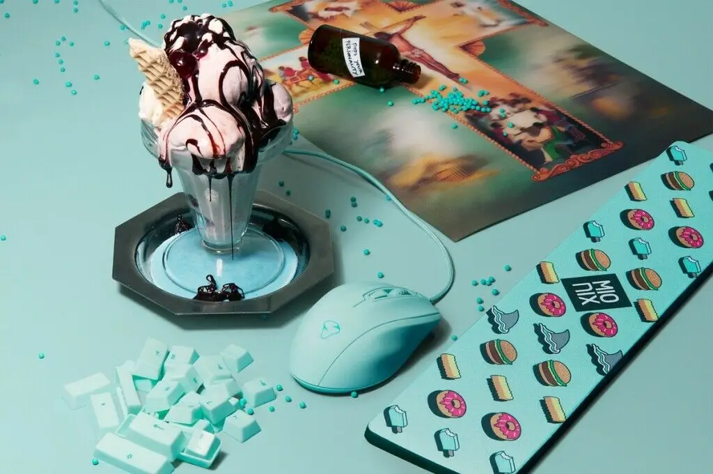 

Mionix Gaming + Artists Maus Castor Ice Cream Eis Optisch USB PC Mouse 5000 DPI Fast delivery