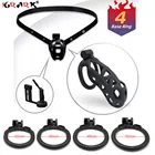 Мужское устройство верности Кобра с 4 кольцами на пенис замок верности клетка на пенис рукав для пениса БДСМ секс-игрушки для мужчин экзотические товары для взрослых