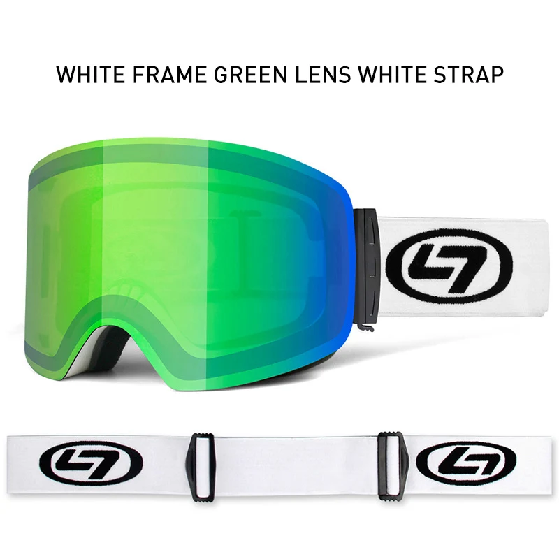 Профессиональные уличные противотуманные лыжные очки унисекс из