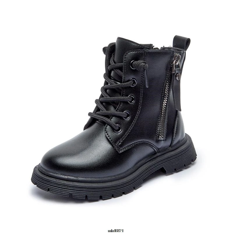 Детские Ботинки Martin осенние ботинки для девочек водонепроницаемые из