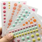 Самоклеящаяся эмалированная наклейка для скрапбукинга, 12 шт.