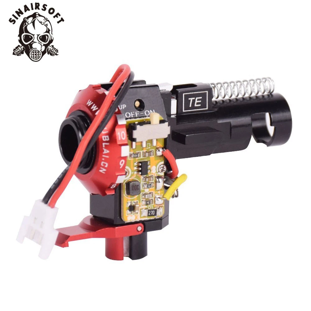 

Тактическая профессиональная ЧПУ алюминиевая красная хоп-камера со светодиодом для BB M4 M16 Пейнтбол страйкбол охота стрельба мишень Бесплат...