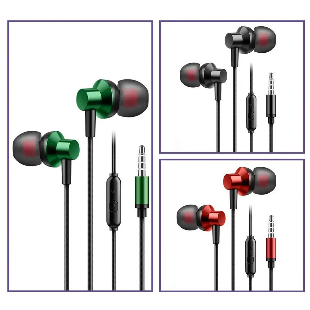 

A03 Wired Earphone High Fidelity Sensitive Comfortable 3.5mm HiFi Earbud with MIC for Sports for Xiaomi Samsung Huawei iPhone