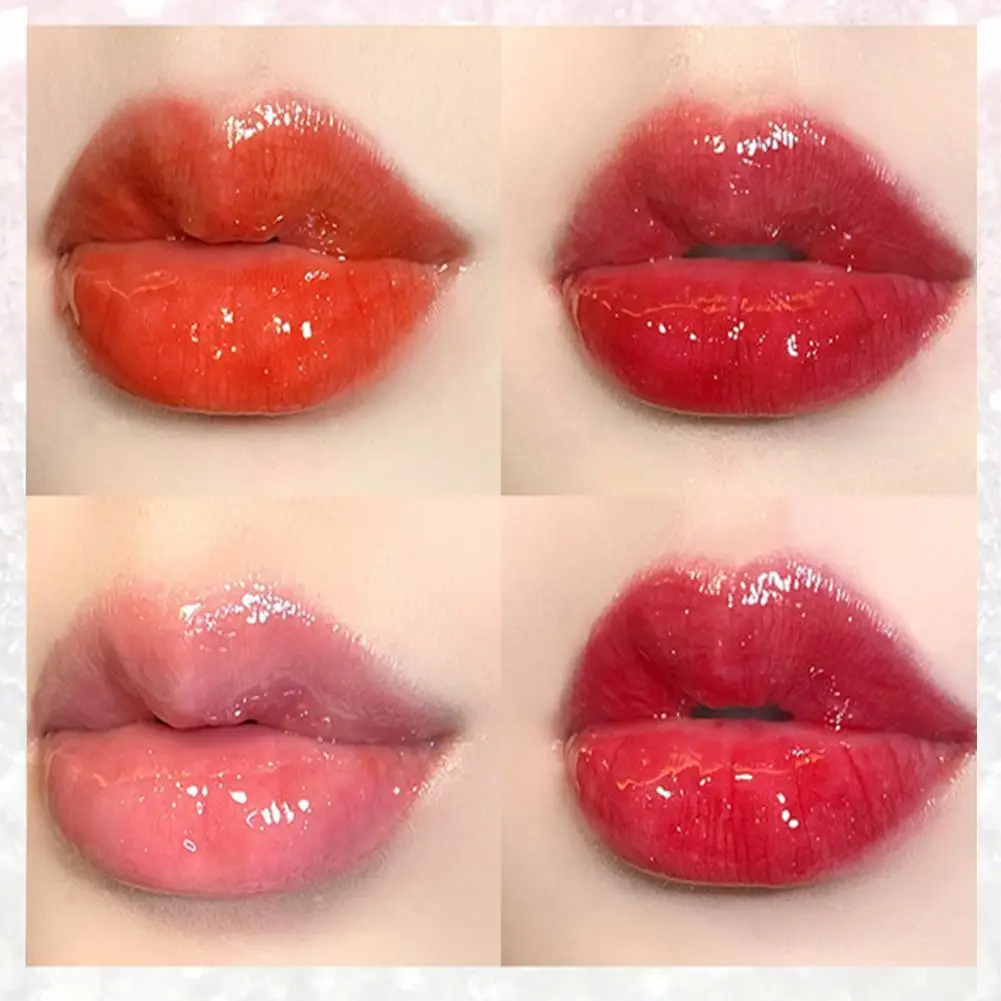 

Jelly Color Lip Glaze Crystal Lip Gloss Glaze Jelly Shiny Glitter Color Oil Lip Liquid Mirror Lasting Care Matte Sexy U5B7