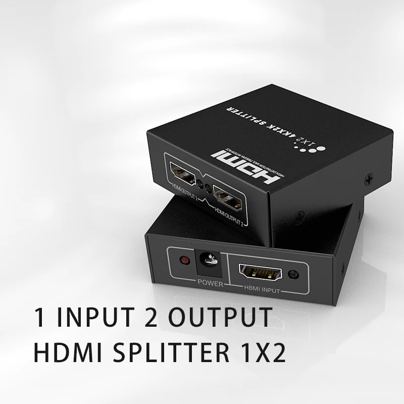Разветвитель HDMI HDCP 4K 1x2 1 в 2 out усилитель сигнала мощности 1080P 3D 1x4 звуковой