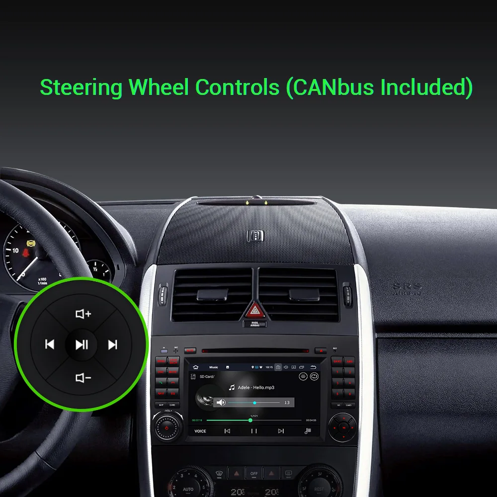 XTRONS 4 Гб RAM Android 9 0 автомобильный dvd-плеер GPS для Mercedes Benz W245 W169 Viano Vito W639 Sprinter W906 2006-2008