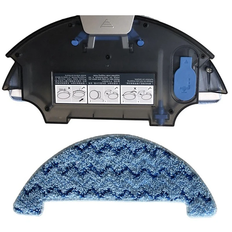 

Vacuum Cleaner Water Tank Mop Cloth For ILIFE X800 A9S Robot Vacuum Cleaner Spare Parts Water Tank Bin Box Replacement