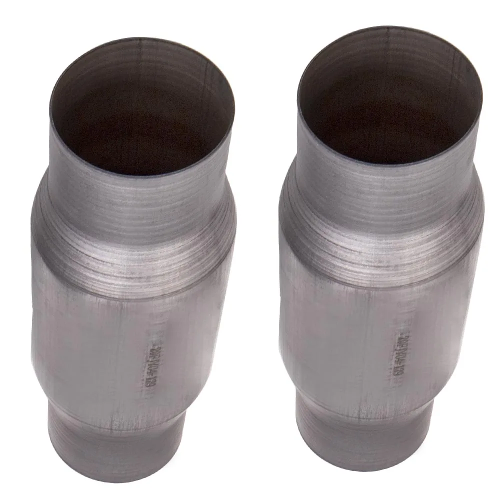 

Pair 2pcs 3" Inlet/Outlet Universal Fit for Catalytic Converter EPA 410300 Converter 4" Body EPA Approved