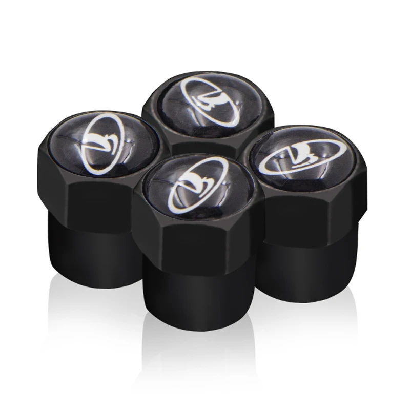 4 шт. новый металлический колпачок клапана для колес чехол Opel Lada Honda Renault Hyundai Vw Benz