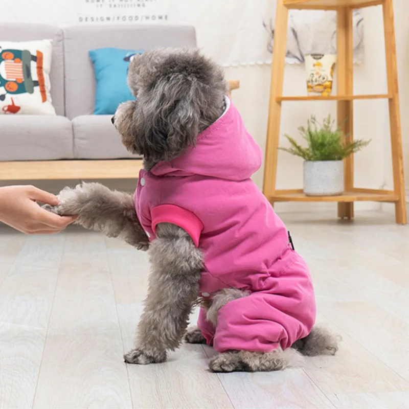 Одежда с принтом в виде собак зимние # для детей 6 лет комбинезон собаки теплое