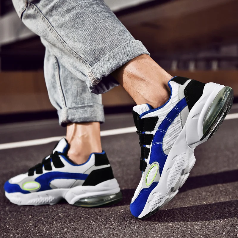 

comfortablespring sapato Breathable mesh slip causal for Sneaker fashion leisure 2020 men breathable sale Sneakers on sapatos