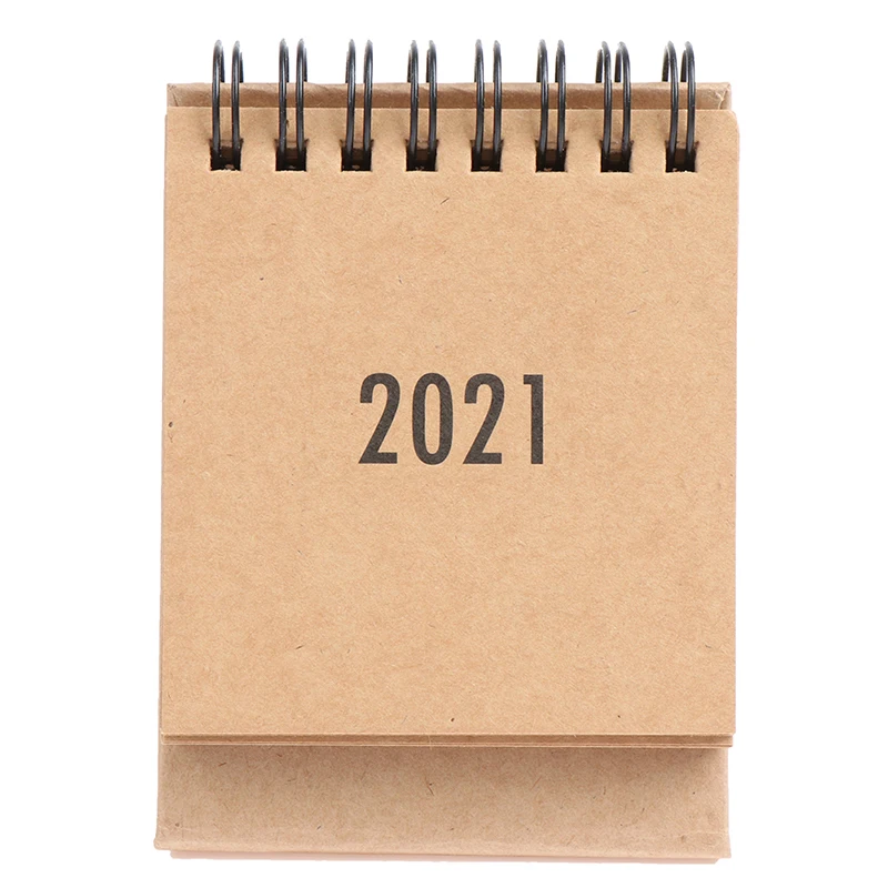 

2021 Mini Desk Calendar Creative Simple Mini Decorative Calendars School Office Supplies Decoration Calender