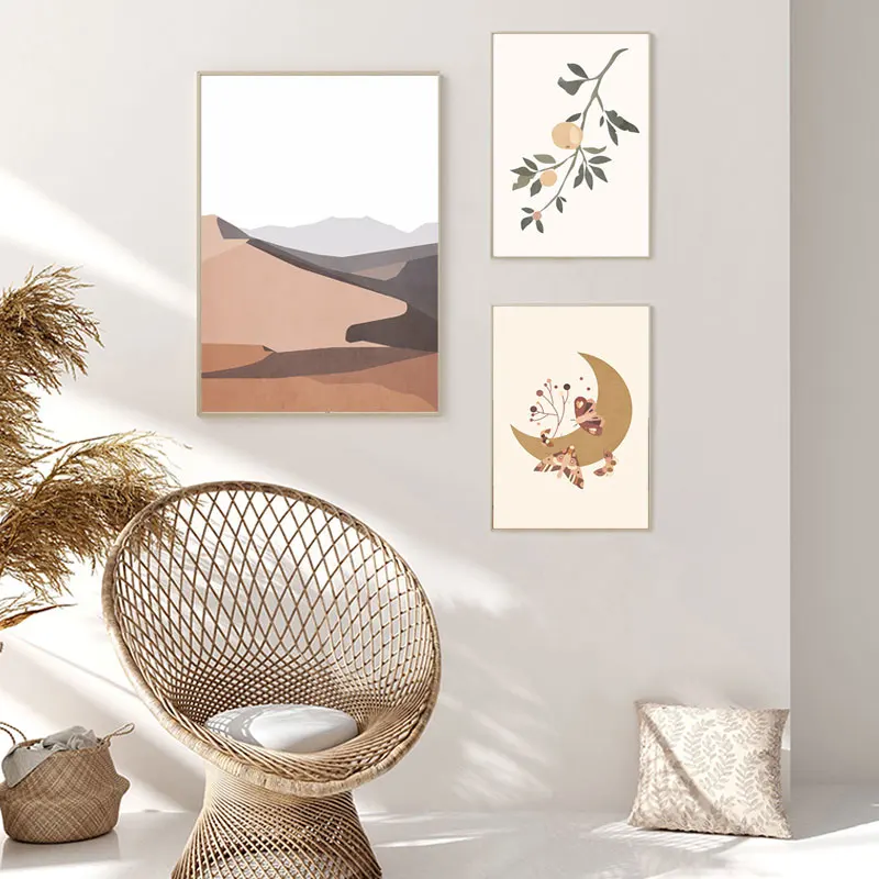 

Aesthetic Boho Butterfly Moth Canvas Painting Art Nordic Posters and Prints Wall Pictures for Living Room Decoration Frameless