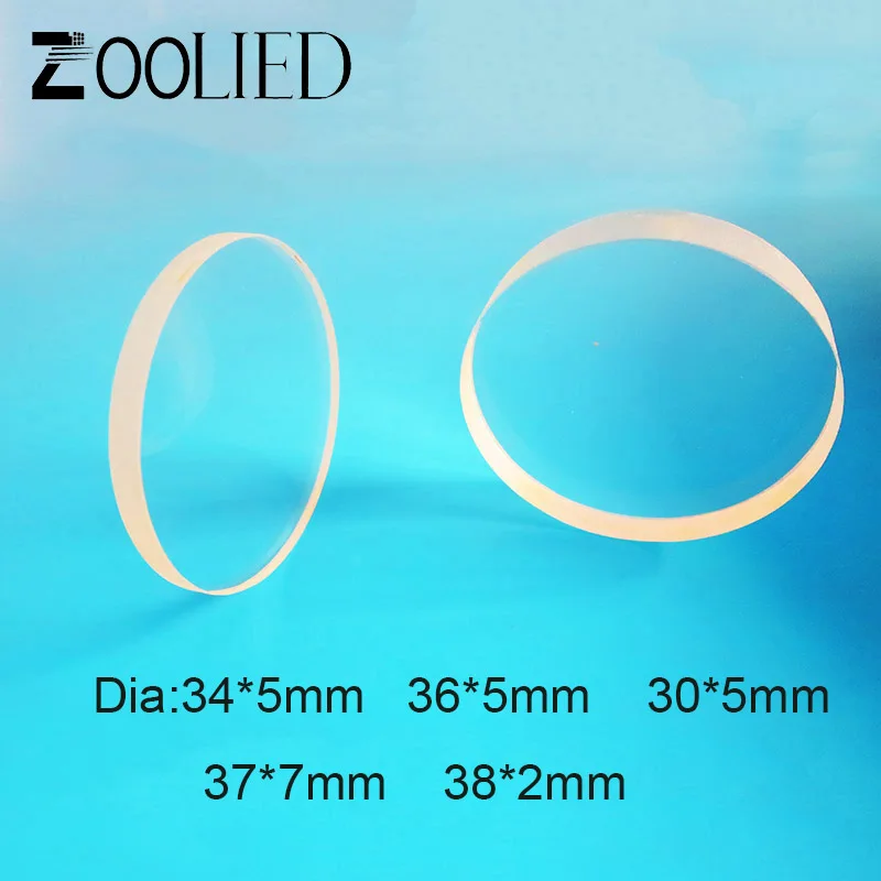 10 шт. параболические защитные зеркала для лазерной резки диаметром 38*2 мм|Линзы| |