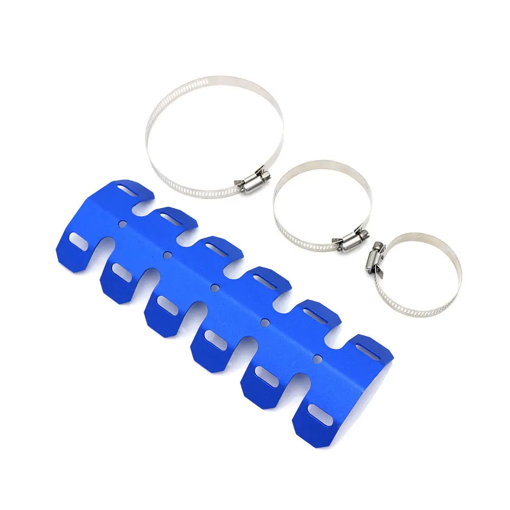 Motorcycle Exhaust Muffler Pipe Cover Heat Shield Guard Insulation For Honda Kawasaki Suzuki Yamaha KTN | Автомобили и мотоциклы