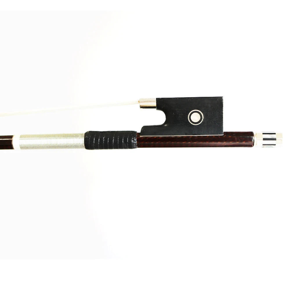 Brown Diamond Carbon Fiber Violin Bow 4/4 Good Performance Natural Horsehair enlarge
