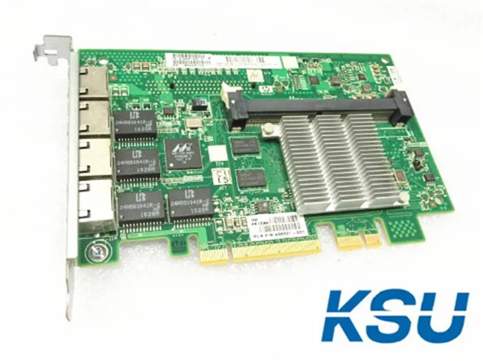Для четырехпортовой сервисной сетевой карты HP ML370G6 NC375I 491838 001 468001 001|Компьютерные