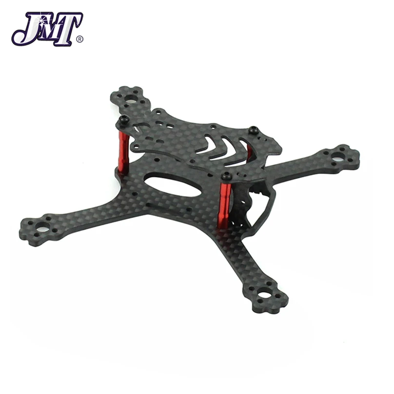 

JMT 3K Carbon Fiber 110 мм Колесная база Гоночная рама Freestyle Stretch X Frame Kit для FPV RC Drone