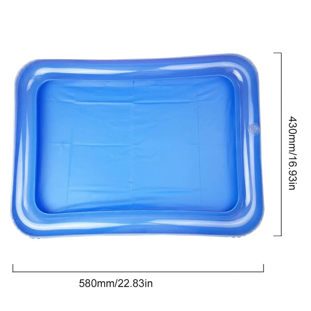 Hot New 4 PCS Inflatable Beach Mat Sand Table Creative PVC Space Cup Holder Air Mattress Pool Water Food Drink | Дом и сад