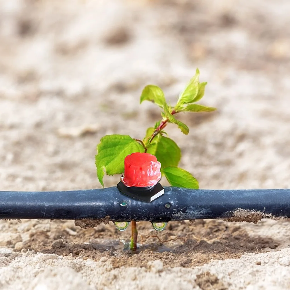 100 шт. 8 отверстий Капельное орошение в саду насадка Регулируемая капельница для