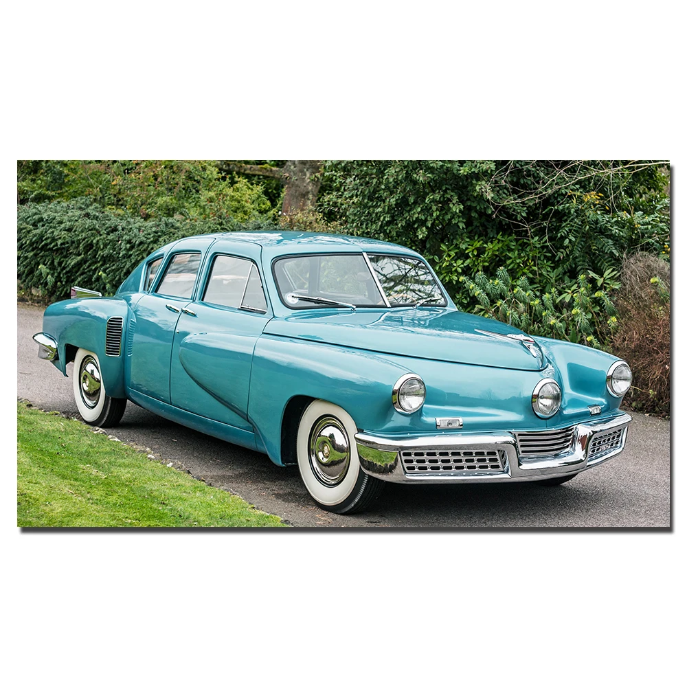 Tucker 48 Классические автомобильные обои холст плакаты и принты настенная живопись