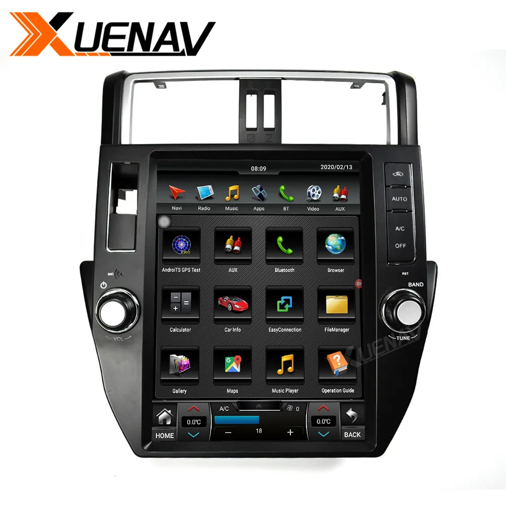 

XUENAV Android 9,0 DSP Carplay -Toyota prado 2014-2016 GPS