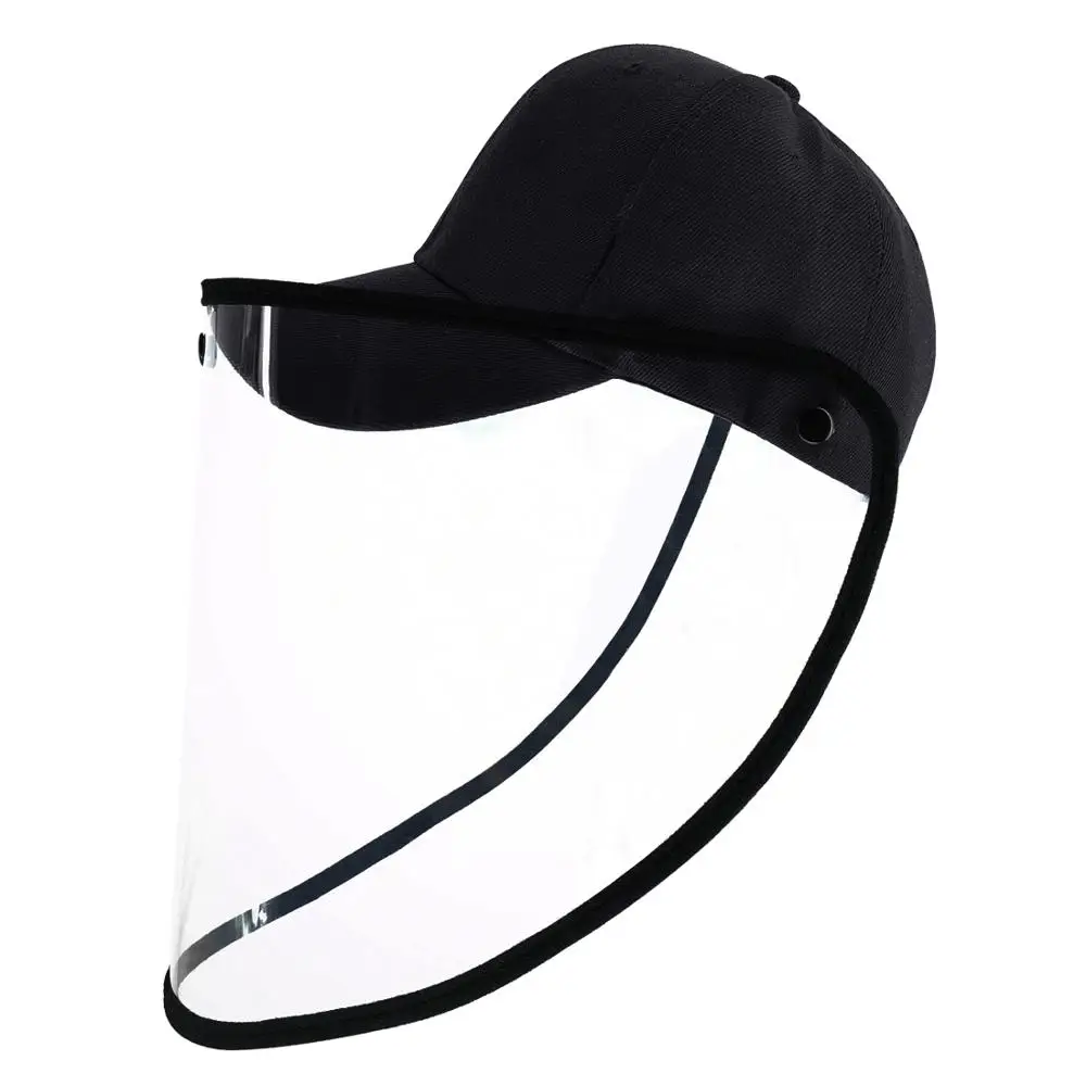 Anti-Saliva Splash Anti-Spitting Anti-Fog Anti-Oil Protective Baseball Cap Mask Removable | Безопасность и защита