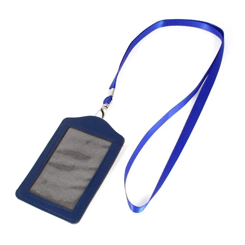 Королевский синий с завязкой на шее и искусственной кожи визитница | Багаж сумки