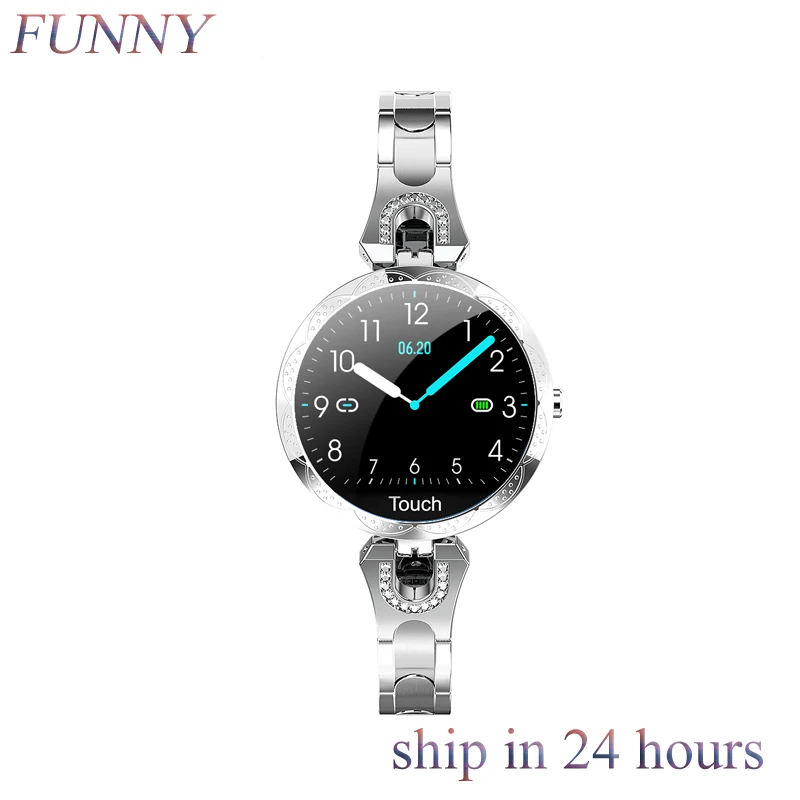 

NEW AK15 Fashion Women's Smart Bracelet Watch for Women Heart Rate Monitor IP67 Waterproof Sports Smartwatch for Andorid IOS