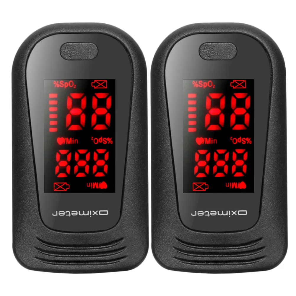 Пульсоксиметр для измерения артериального давления SpO2 с клипсой на палец без