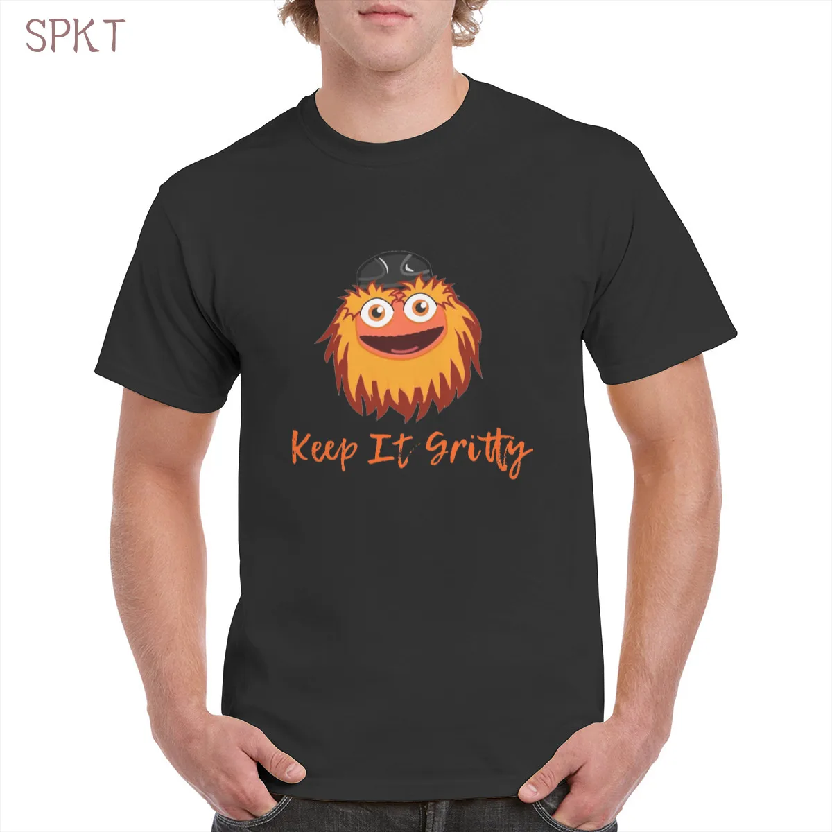 

Keep It Gritty print t shirt 100% cotton Bad Things Happen in Philadelphia T shirt punk casual oversized Men's/Women's T-shirts