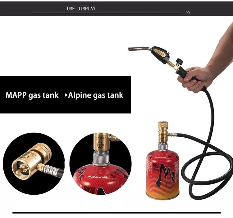 Алюминиевый сплав Открытый Кемпинг Америка и MAPP газовый баллон картридж