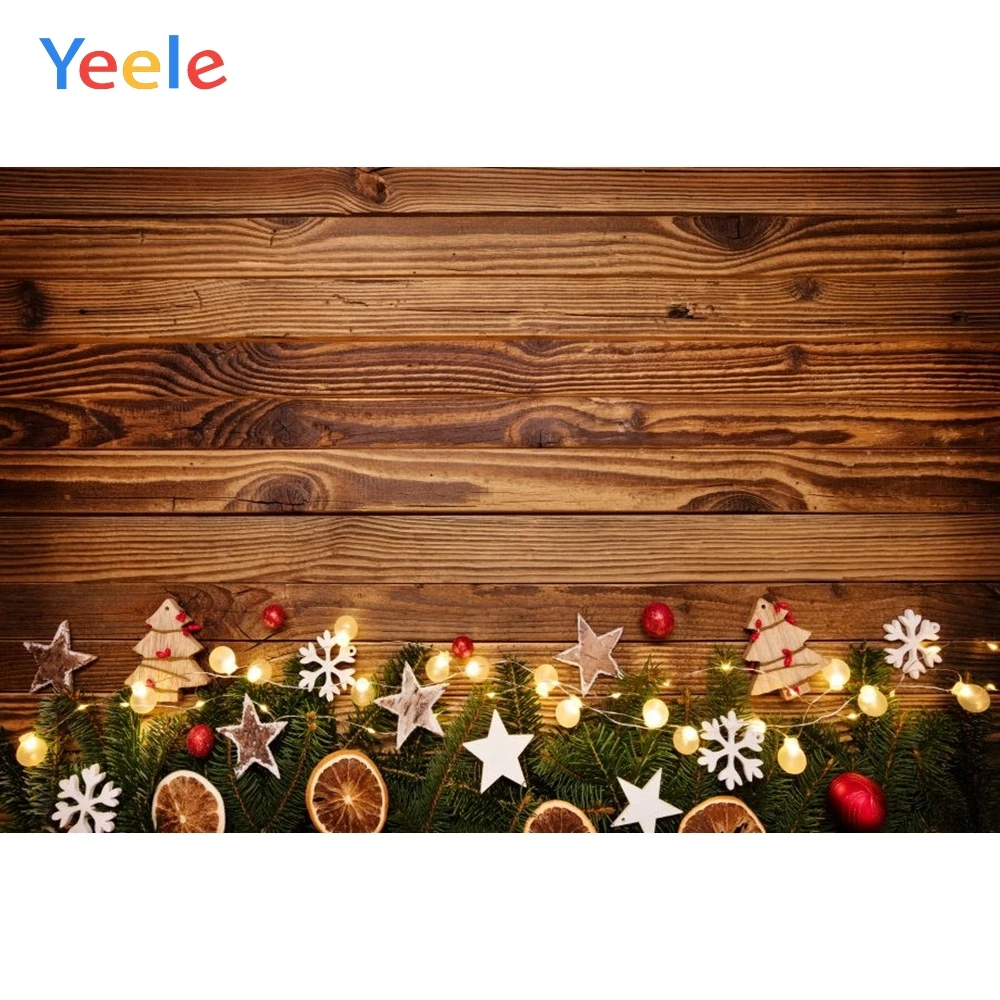 Виниловый фон Yeele для фотосъемки фотостудии с изображением рождественской елки