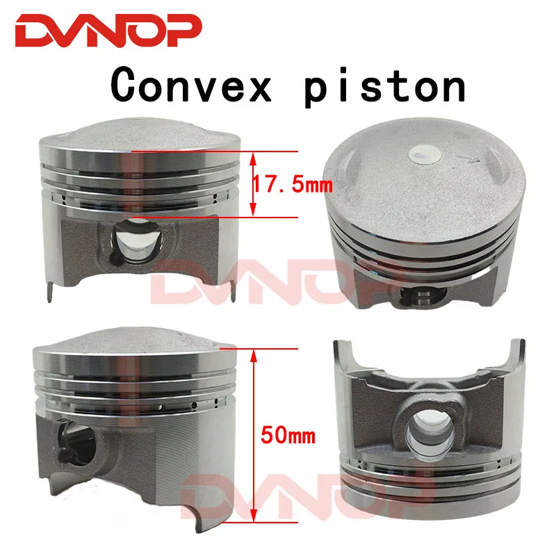 Комплект мотоциклетных цилиндров 62 мм с наружной резьбой большого диаметра для