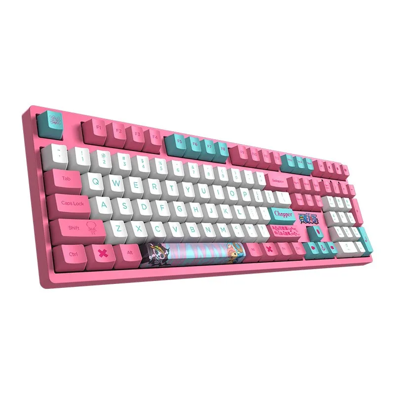 

Original AKKO Chopper Wired Mechanical Gaming Keyboard with Switch 84 87 108 Keys PBT Computer Gamer Type-C Cable
