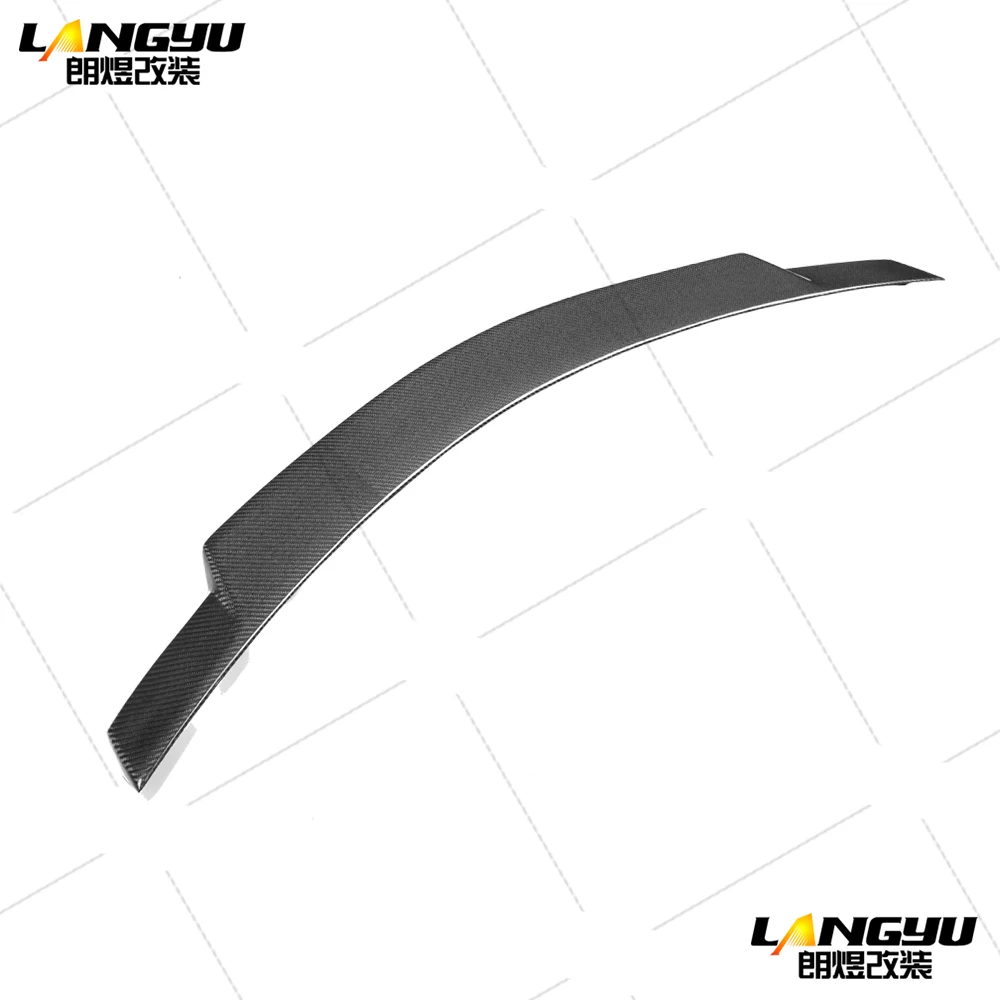 Для Honda Civic Type R Hatchback 5dr FK2 Mugen Black GT 2015 2016 2017 C74 Style Real Carbon Fiber спойлер для багажника