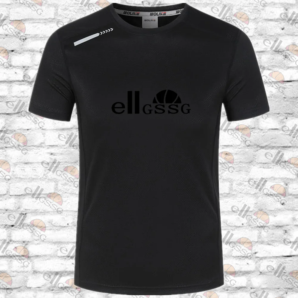 

2021 Men/Women Summer High Quality Top Sports Short Sleeve T-shirt Brand Clothing Quick Dry Sportswear Asian Size S-4XL