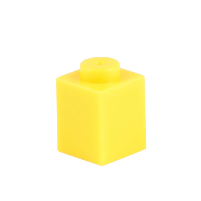 light yellow 200pcs Мпц Творческий кирпича 1x1 300" сделай сам" Азов просветить строительные блоки покупательских тележек, оптом, наборы для ухода за кожей Совместимость Собирает Частицы Игрушки для детей - Цвет: light yellow 200pcs