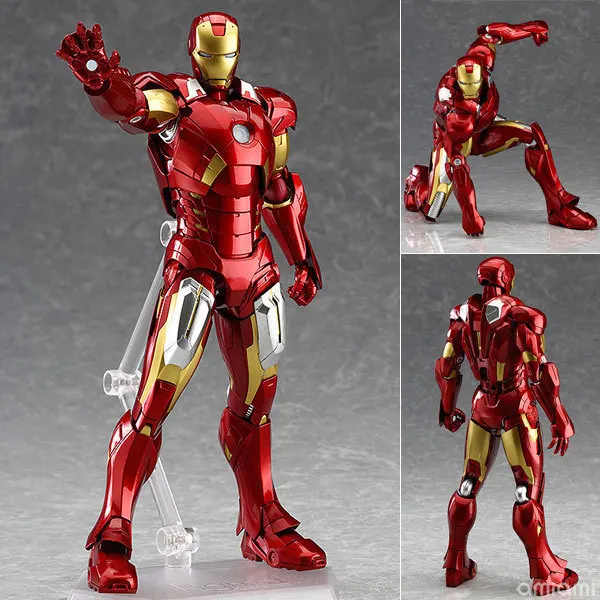 Figma 217 Мститель со знаком Железного человека VII 15 см Marvel Железный человек фигурка