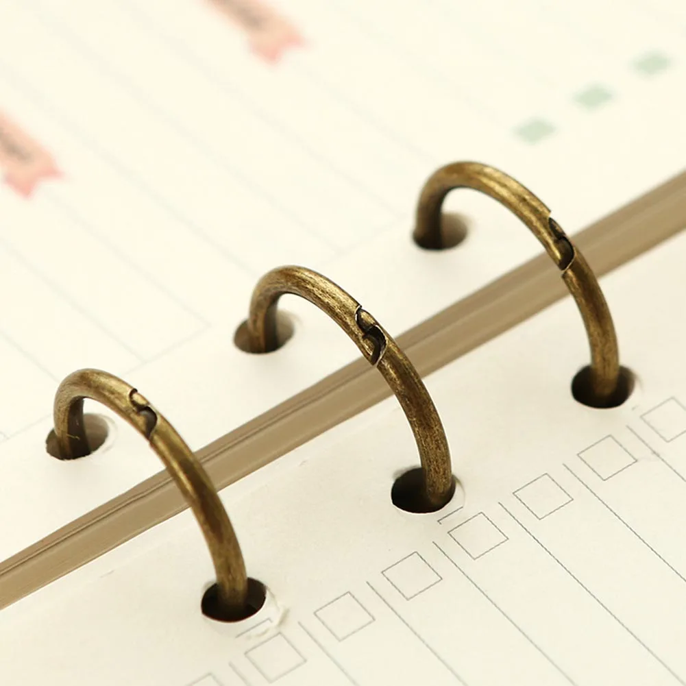 1 шт. A5 A6 кольцо для хранения альбомов записных книг и скрапбукинга с листьями