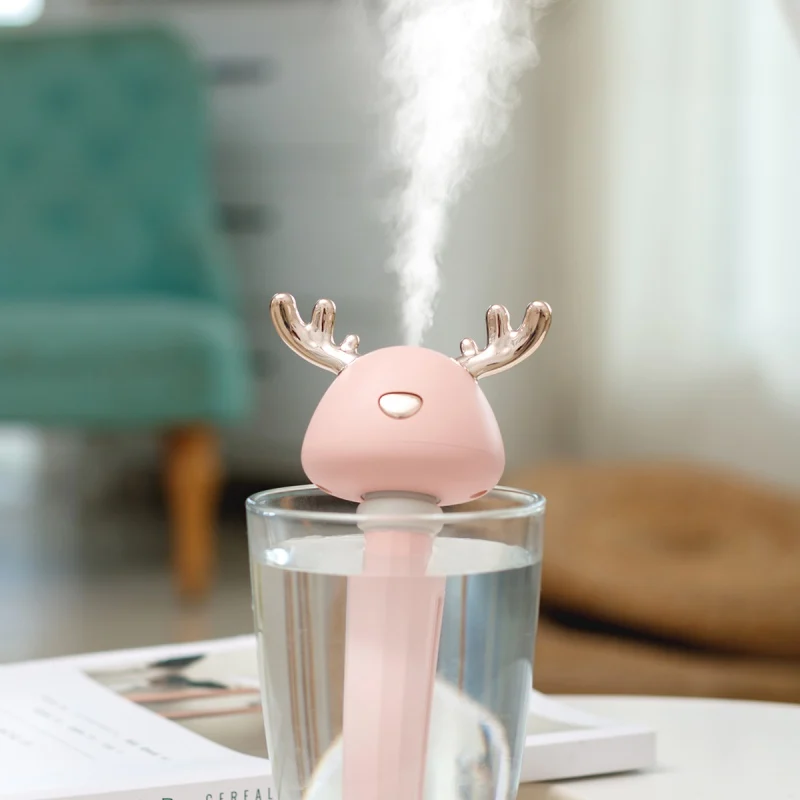 Antlers Air Humidifier Creative Portable Ultrasonic Essential Aroma Oil Diffuser USB Mini Purifier Mist Maker | Инструменты