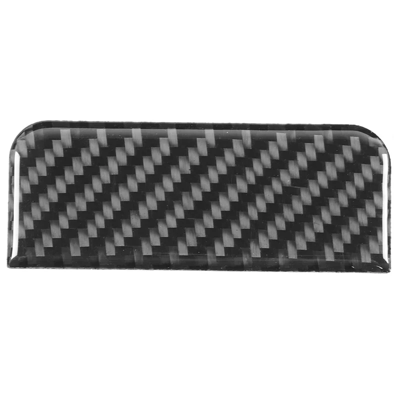 

NEW-for Mitsubishi Lancer EVO 2008-2015 Car Carbon Fiber Copilot Storage Box Handle Trim Cover Sticker Accessories