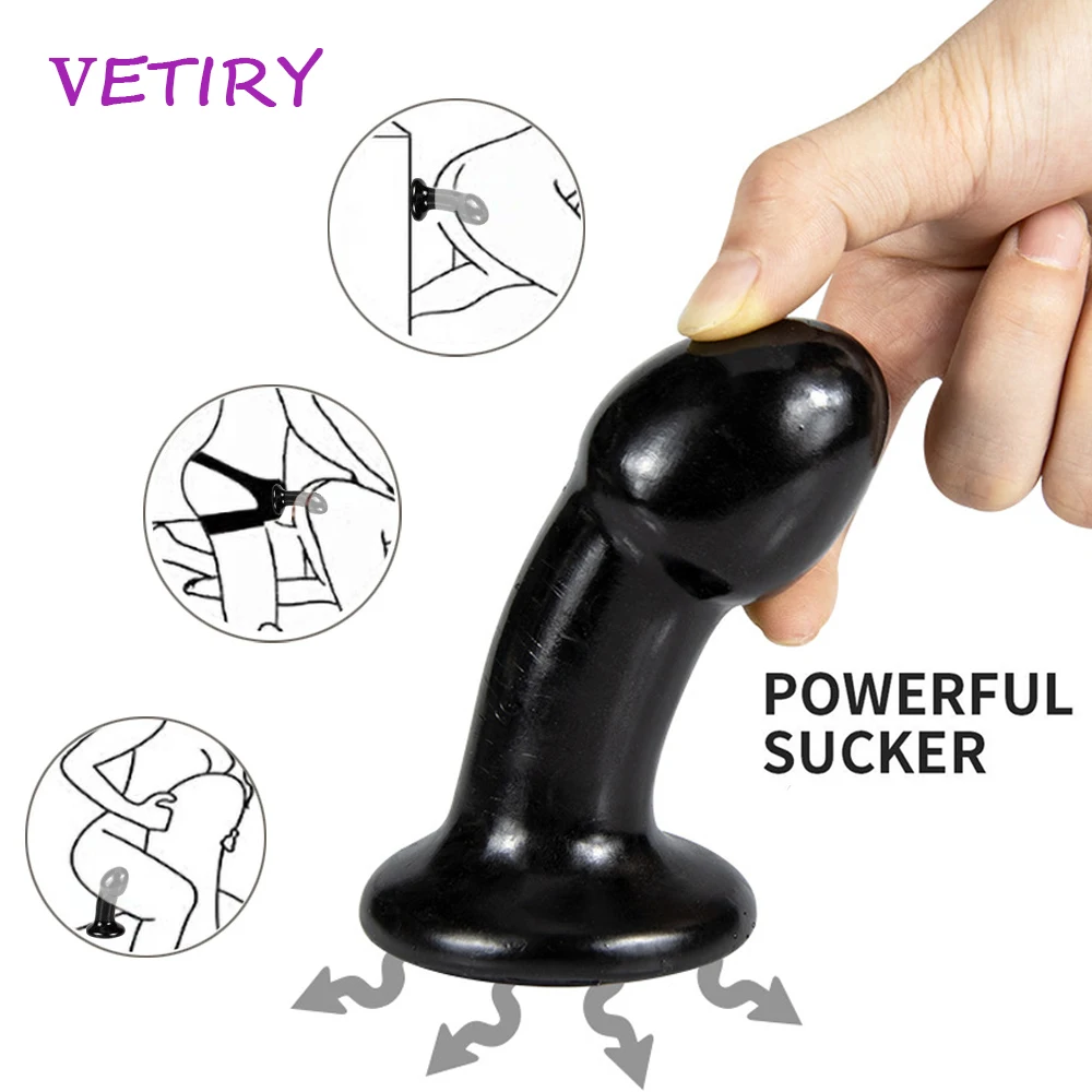 Гелевый фаллоимитатор Реалистичная сильный член на присоске игрушка-член для